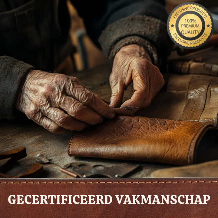 Charmante vintage leren schoudertas | Tamar's Vintage Charm